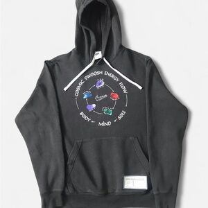 Nike Cosmic Swoosh Energy Flow Hoodie | Graphic Pullover | Size Large